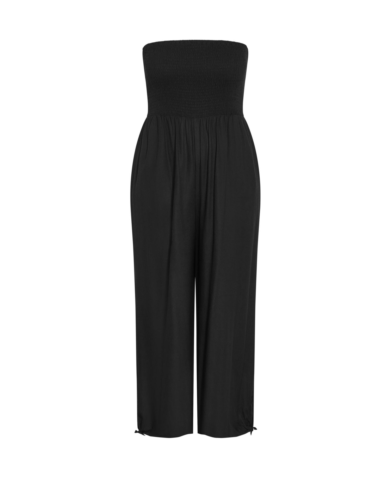 Plus Size Ally Strapless Jumpsuit
