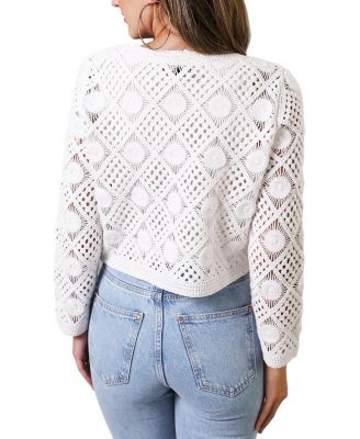 Women's Violete Crochet Cardigan