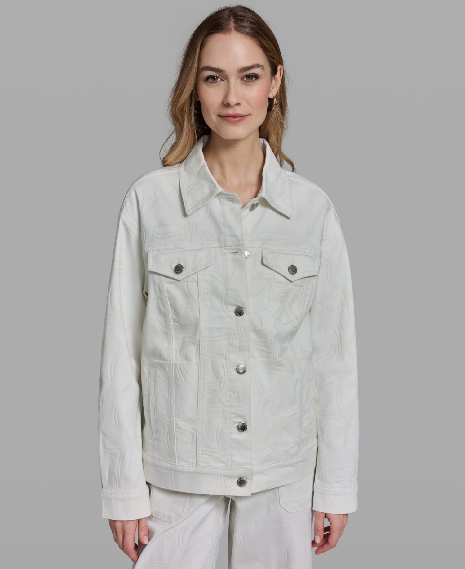 Women's Long-Sleeve Collared Jacket