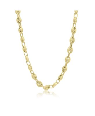 14K Gold-Plated Sterling Silver Mariner Link Necklace