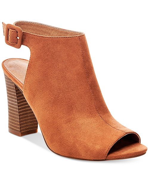 Madden Girl Beckkie Slingback PeepToe Booties & Reviews Boots
