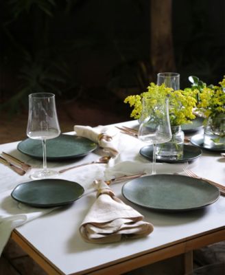 Stoneware Dinner Plates, Set of 6