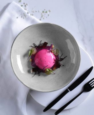 Stoneware Pasta Bowls, Set of 6