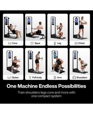 Home Gym, Smart AI-Powered Multi-Functional Smith Machine for Full Body Strength Training, All-in-one Gym Equ