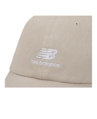 Men's Panel Stacked Logo Adult Black Hat