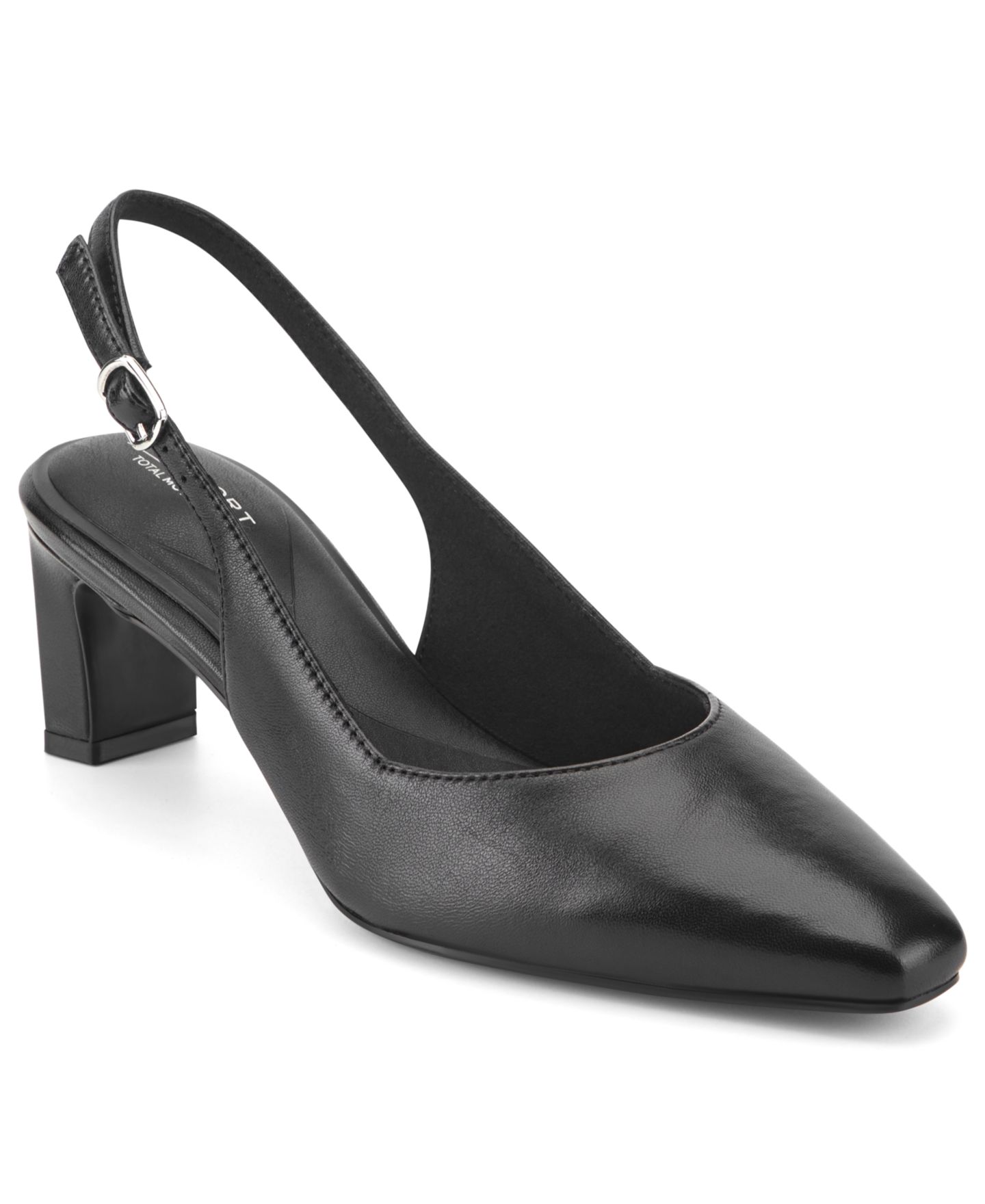 Женские туфли Rockport Mayla Slingback Classic Dress Pumps, цвет: Чёрный — фото 1
