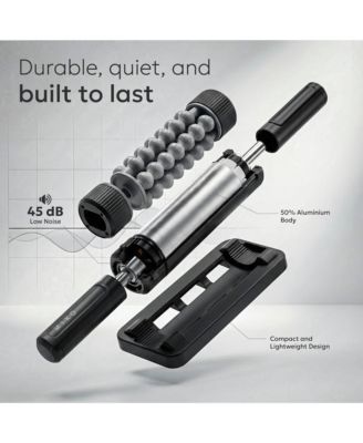 Swift Hands-Free Rolling Percussive Massager for Muscle Recovery, Tension Relief, and Relaxation