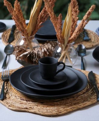 Stoneware Dessert Plates, Set of 6