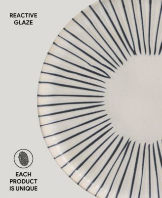 Elemento Stoneware Dinner Plates, Set of 6