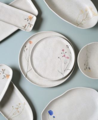 Campestre Stoneware Dinner Plates, Set of 6