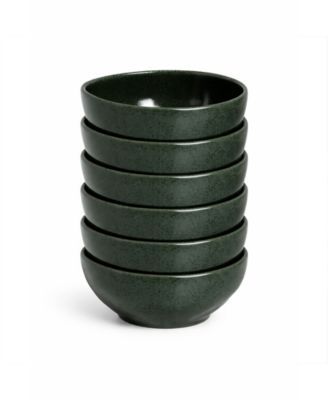 Stoneware Soup Bowls, Set of 6