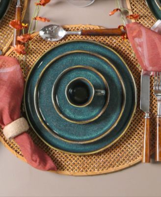 Stoneware Dinner Plates, Set of 6