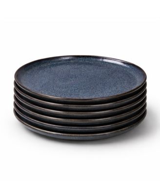 Stoneware Dessert Plates, Set of 6
