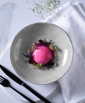 Stoneware Salad Bowls, Set of 6