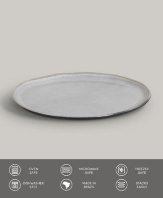 Stoneware Dessert Plates, Set of 6