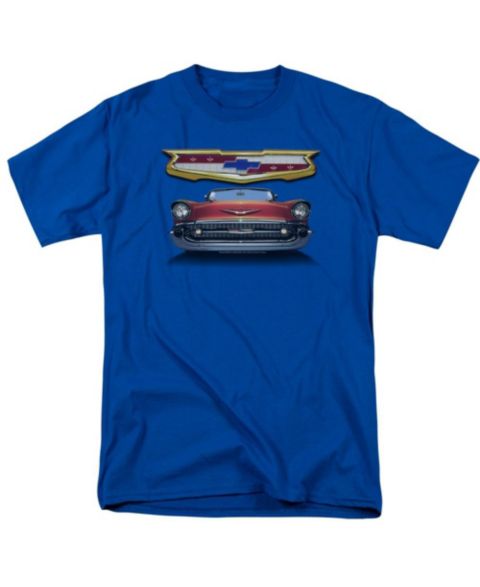 Мужская футболка Logovision Chevrolet, цвет: Королевский синий