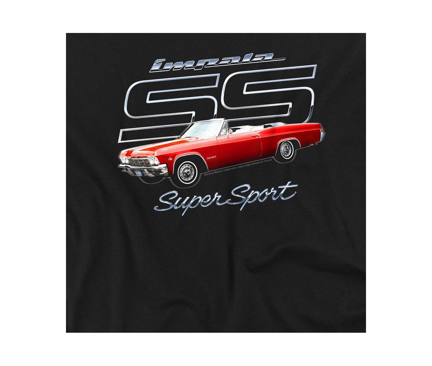 Мужская футболка Logovision Chevrolet Impala Ss, цвет: Чёрный — фото 2