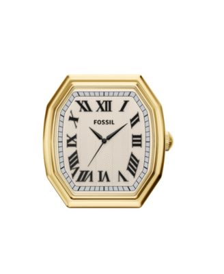 Women's Harlow Three-Hand Gold-Tone Alloy Desk Clock 63mm