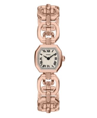 Women's Harlow Mini Two-Hand Rose Gold-Tone Stainless Steel Watch 20mm