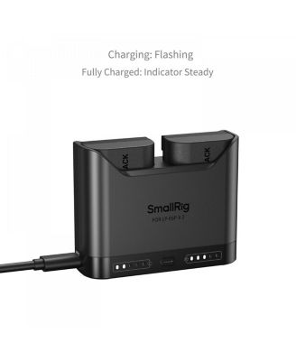 2x LP-E6P 18.1Wh 7.2V 2520mAh Camera Battery with Dual Charger