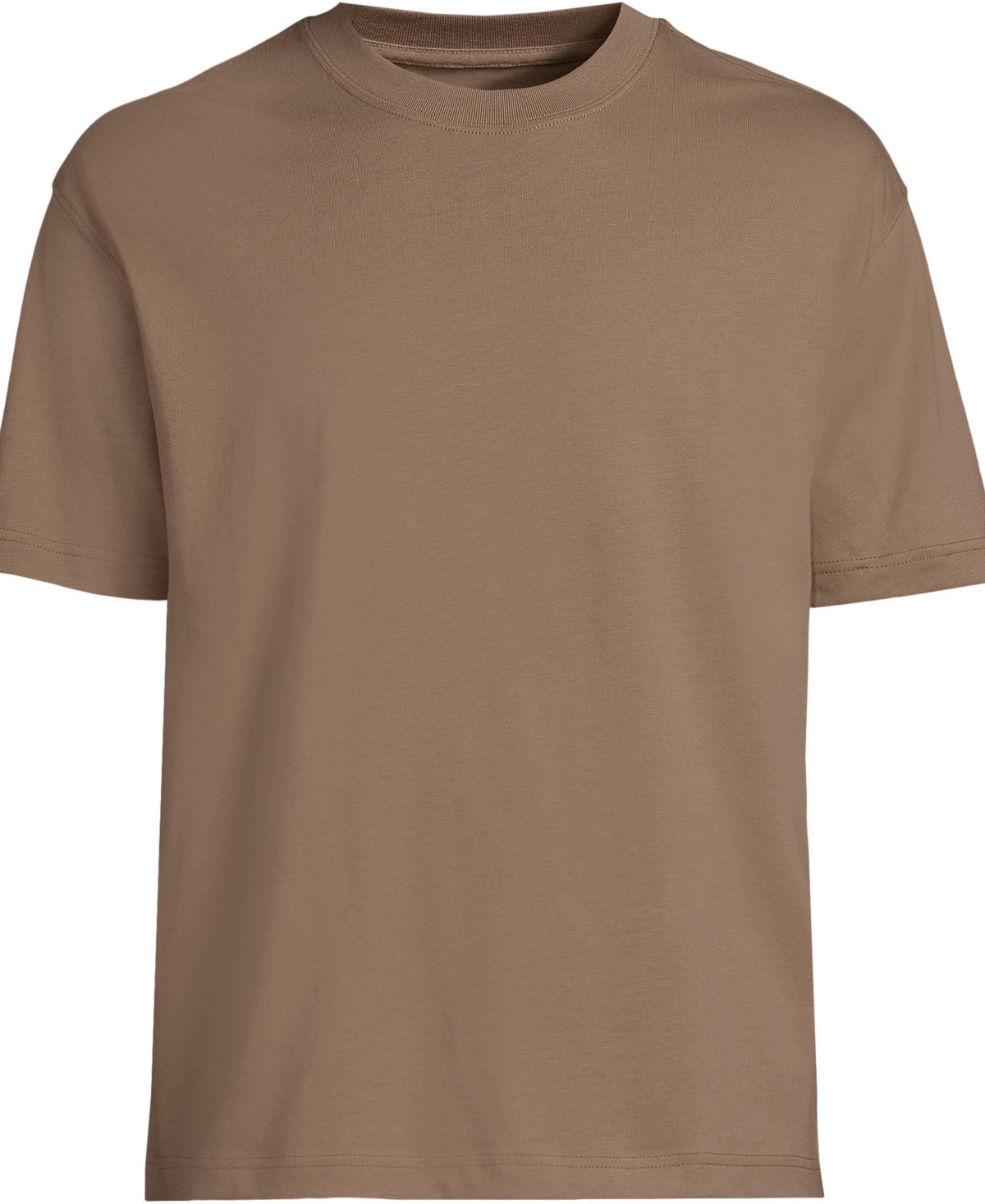 Lands' End Men's Short Sleeve Super-t Crew Relaxed Fit Tee