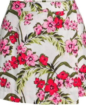 Women's Linen Above the Knee Skort