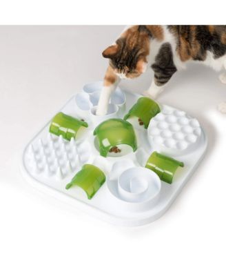 Interactive Cat Puzzle Feeder 6 Activities Food Stimulation Exercise Play Natural Abilities