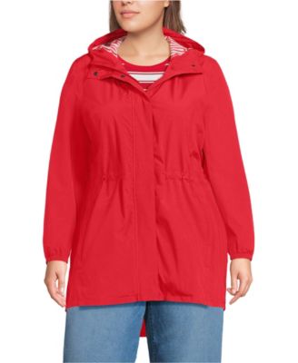 Plus Size Squall Packable Waterproof Raincoat