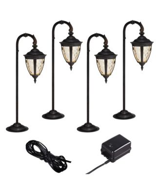 Bellagio 6-Piece Down-Arm LED Landscape Path Light Set