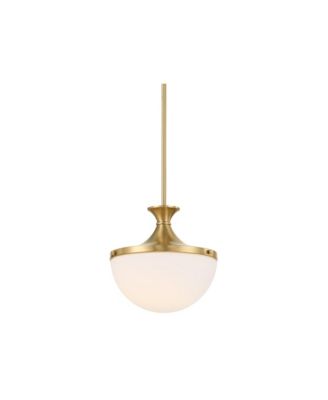 Possini Euro Giacomo 11 1/2" Wide Warm Brass Mini Pendant Light
