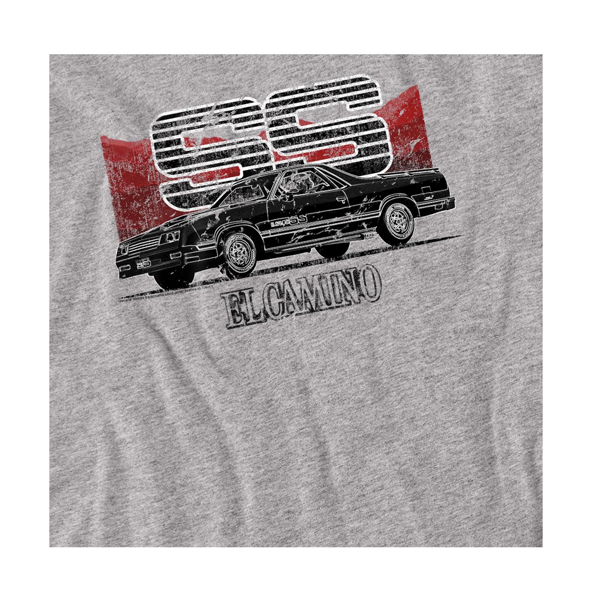 Logovision Men's Chevrolet El Camino Ss Mountains T-Shirt