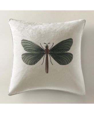 Beaded Dragonfly Pillow