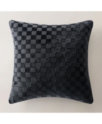 Checker Velvet Pillow