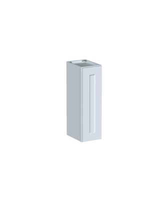 W9" Wall Cabinet with Full Overlay HDF Door for Custom Kitchen or Bathroom