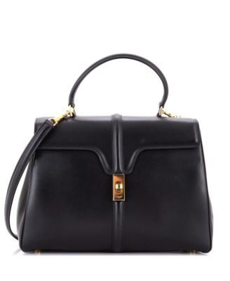 Medium 16 Top Handle Bag Smooth Calfskin
