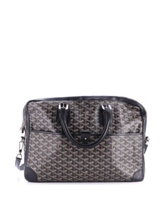 PM Ambassade Briefcase Coated Canvas