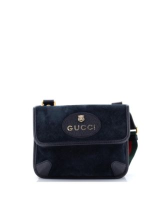 Small Neo Vintage Flap Messenger Suede