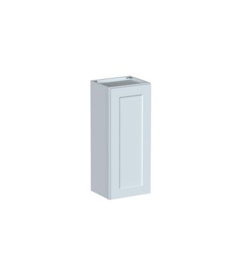 W15" Dove Wall Cabinet with Full Overlay HDF Door for Custom Kitchen or Bathroom
