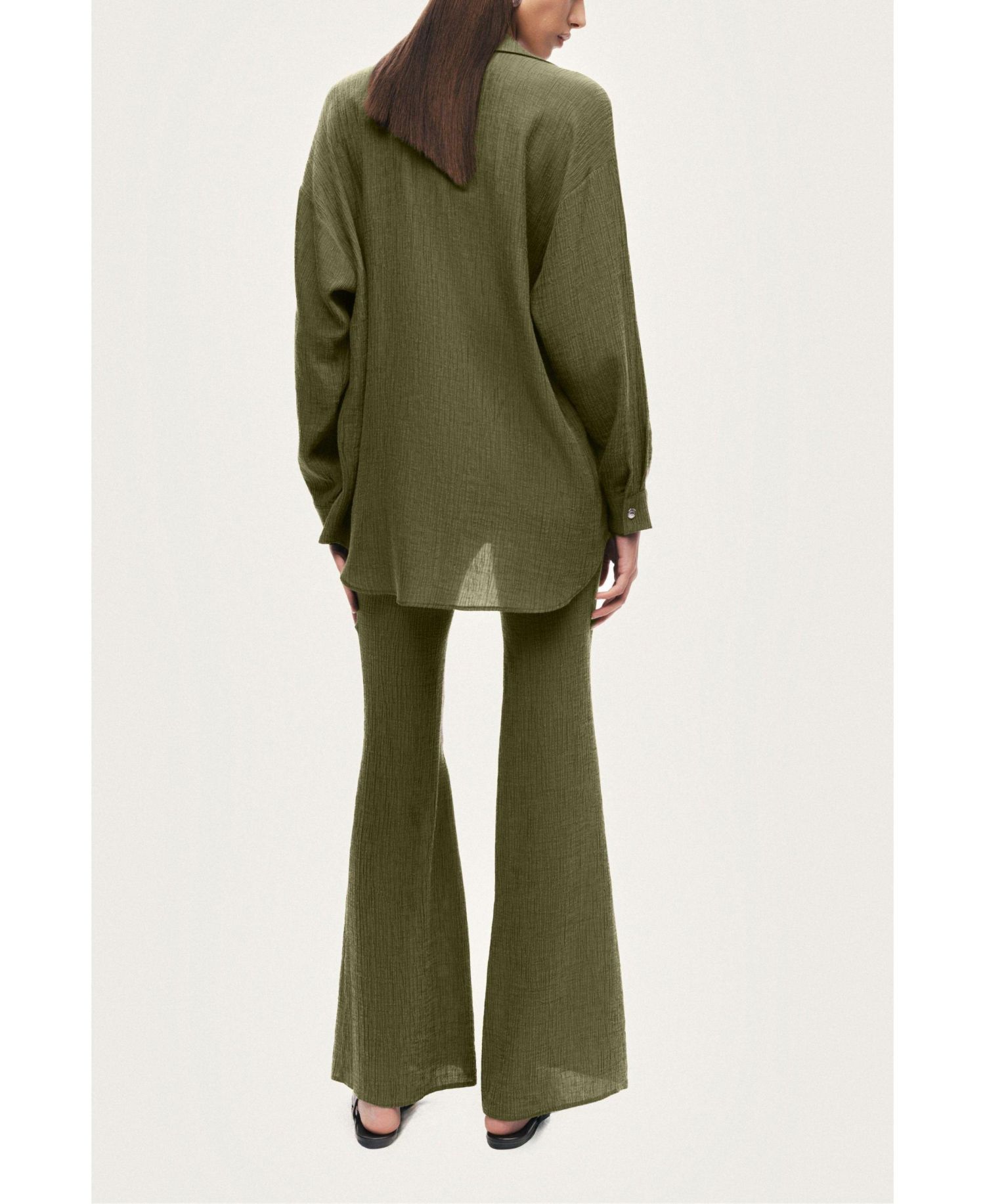 Women's Relaxed Button-Down Shirt