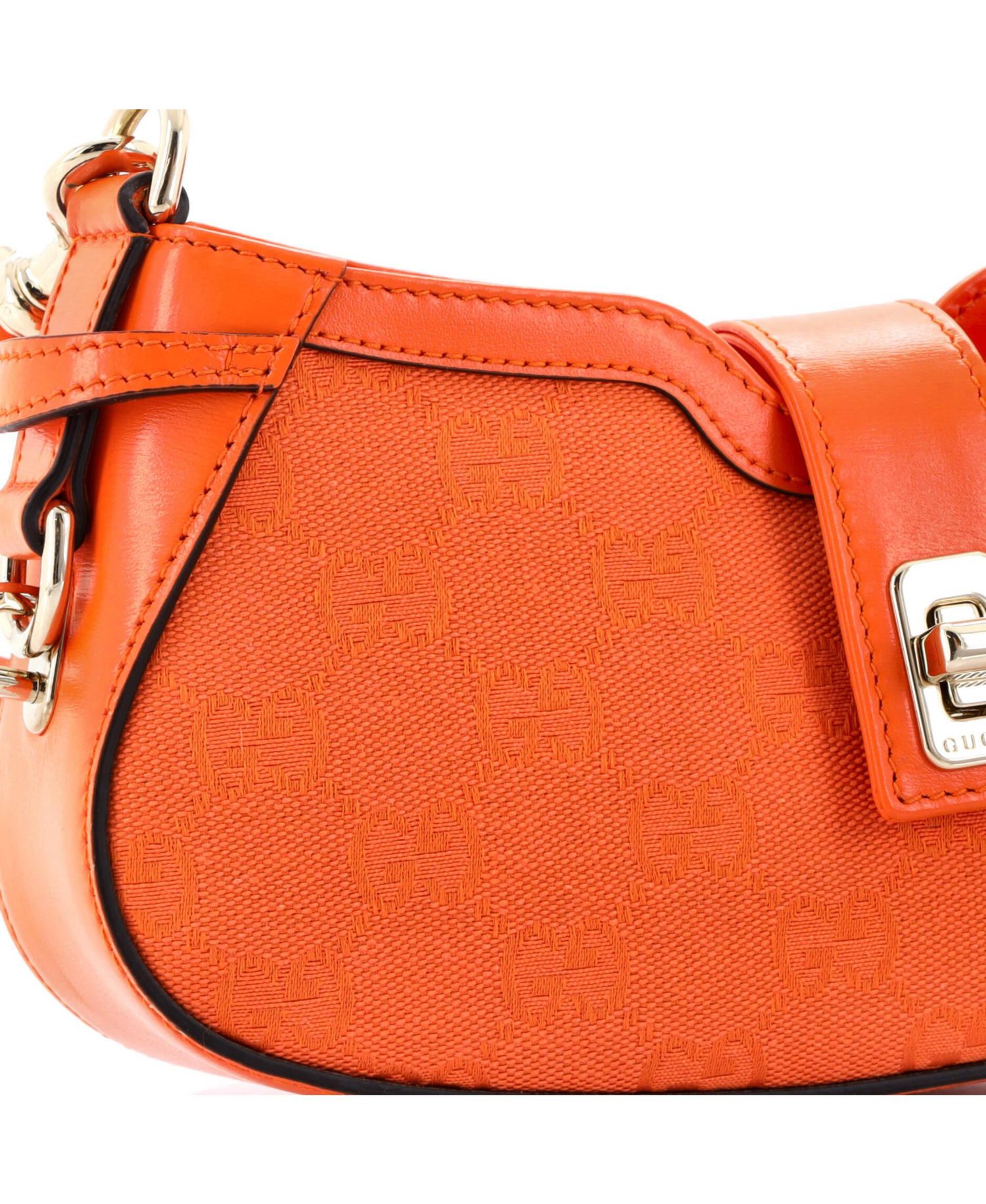 Mini Moon Side Shoulder Bag GG Canvas