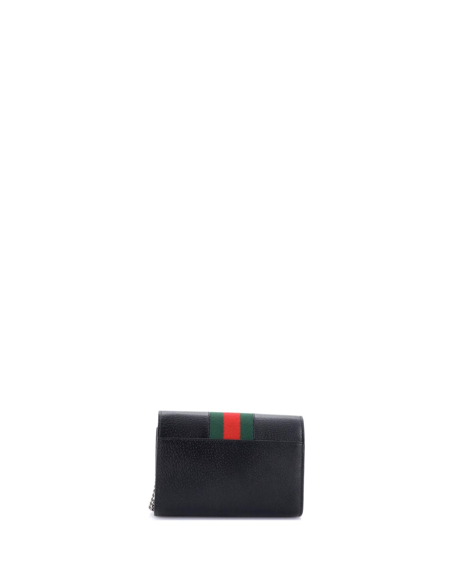 Small Dionysus Web Chain Wallet Leather