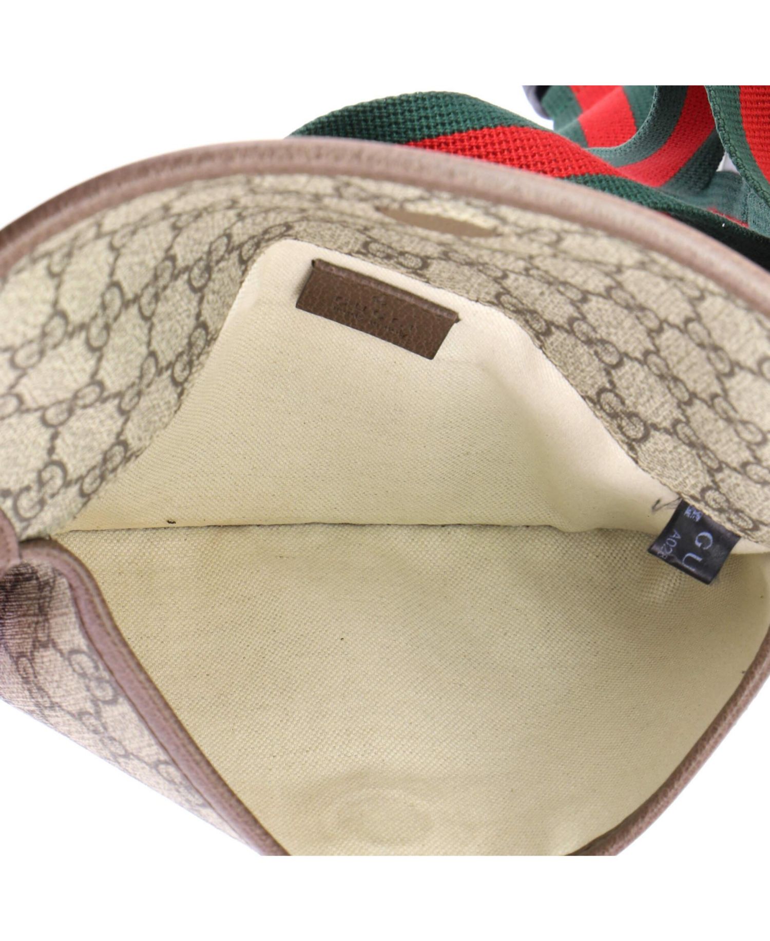 Neo Vintage Flap Belt Bag GG Coated Canvas