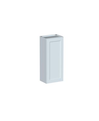 18 Inch x 42 Inch Standard Wall Cabinet 1 Door 3 Shelves, Kitchen Cabinet with Solid Wood Frame, Soft-Close Hinge