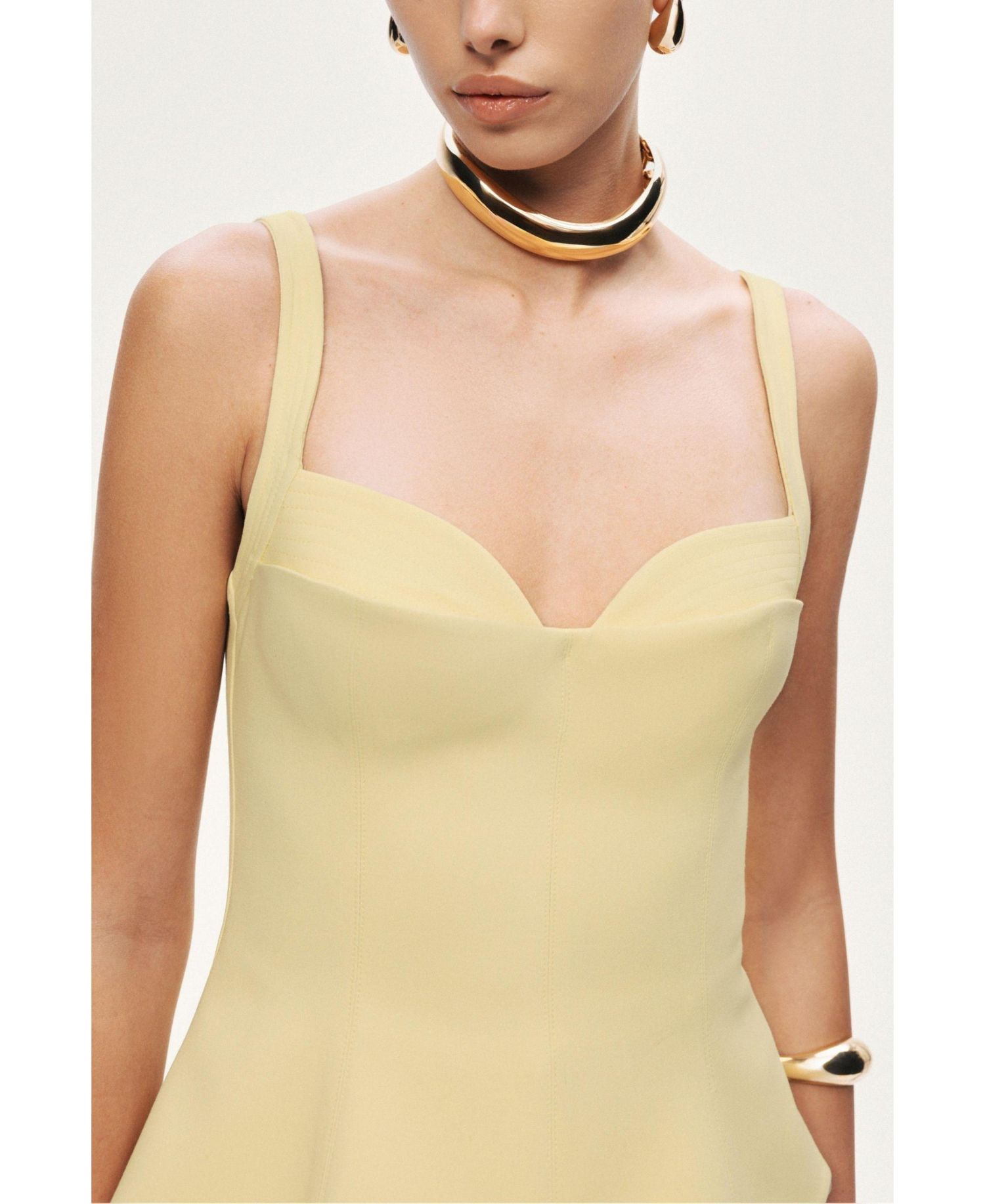 Women's Strappy Sculpted Bustier