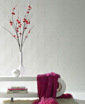 Graham & Brown - Curvy Paintable Wallpaper