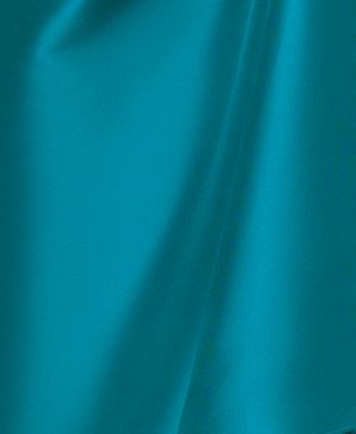 Women's Mikado Off-The-Shoulder Ruffle Gown