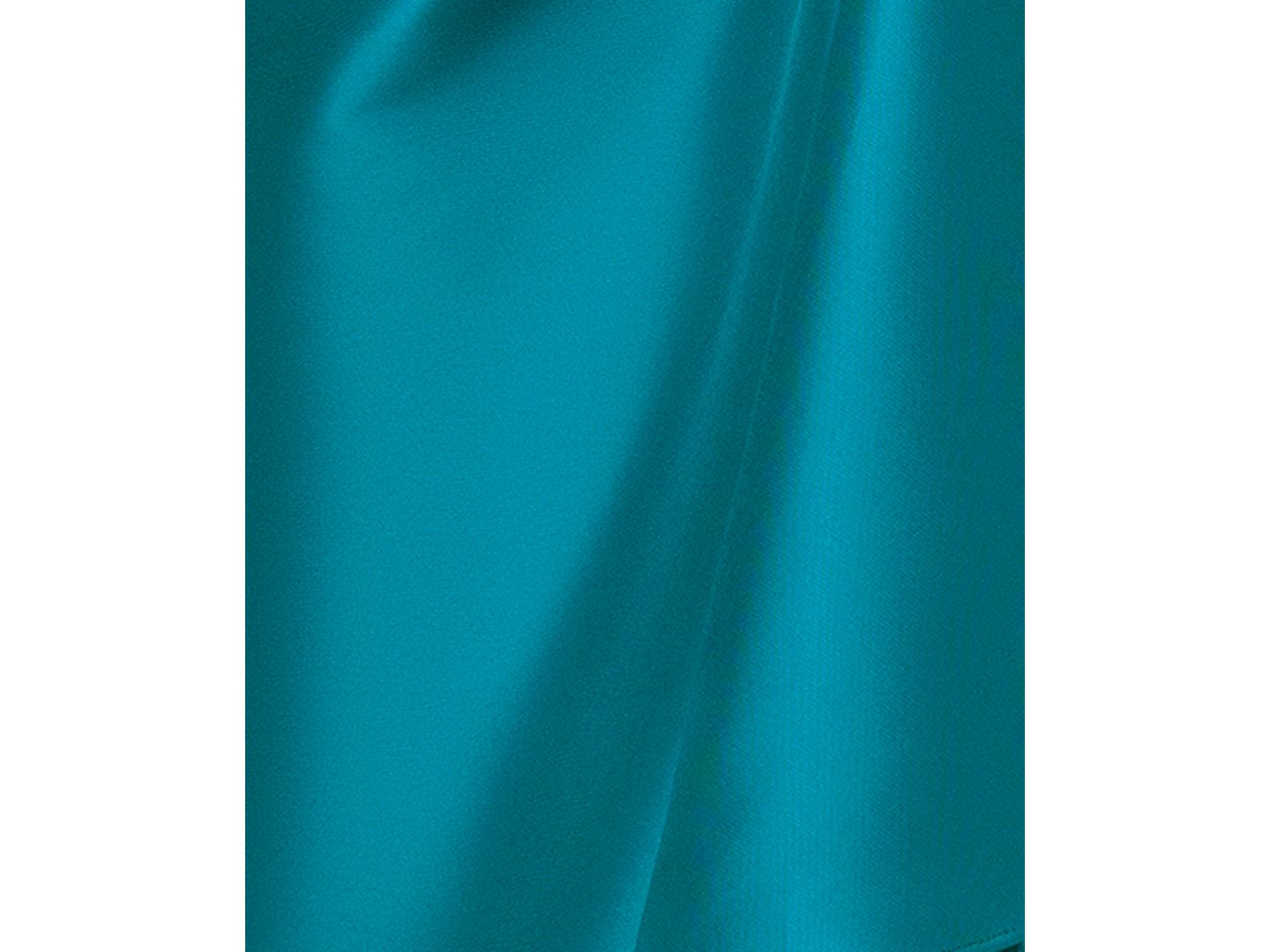 Женские платья XSCAPE Mikado Off-The-Shoulder Ruffle Gown, цвет: Бирюзовый — фото 5
