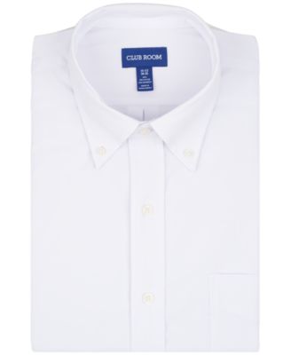 macys mens long sleeve dress shirts Club Room Men's Regular-Fit Long-Sleeve Dress Shirt