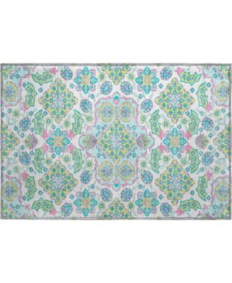 Mayfield Machine Washable AMF1853 1'8" x 2'6" Area Rug