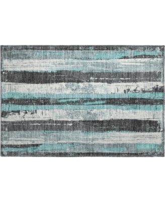 Mayfield Machine Washable AMF1872 1'8" x 2'6" Area Rug